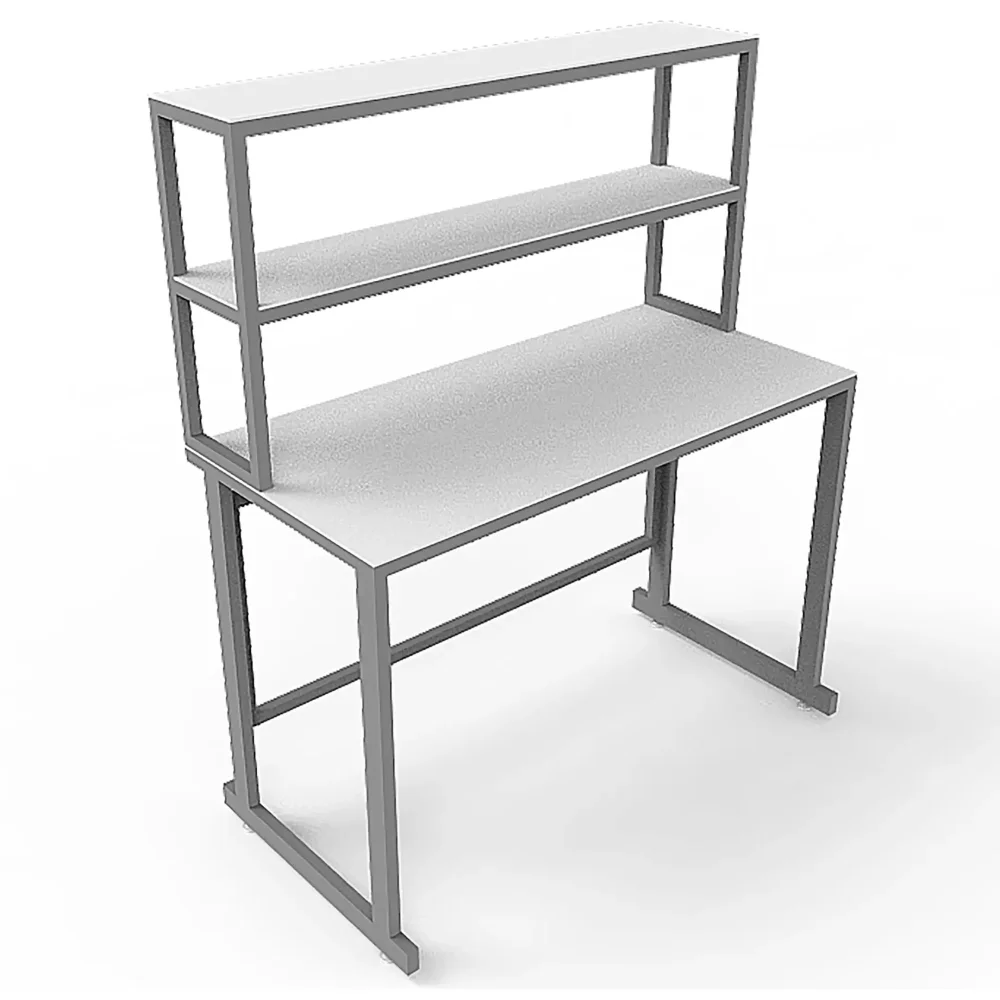 Стол лабораторный с керамикой СЛк 21.007 (белый)