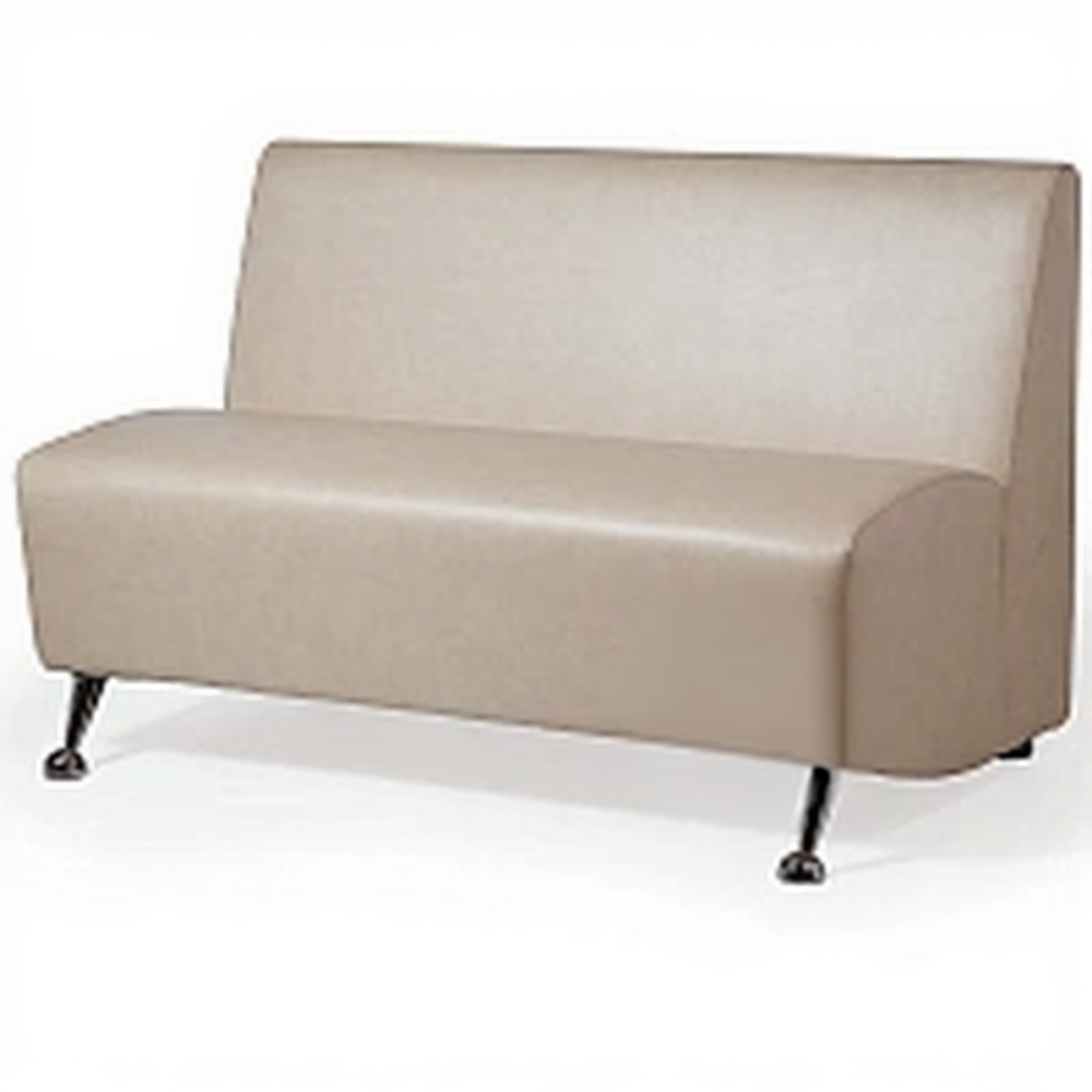 Диван двухместный ДО-9/2 (кожзам Эконом бежевый)