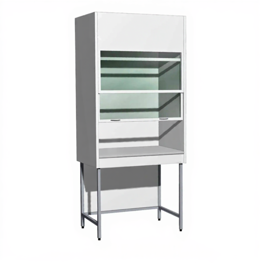 Шкаф вытяжной металлический «Стандарт» ШМВ (столешница керамика)