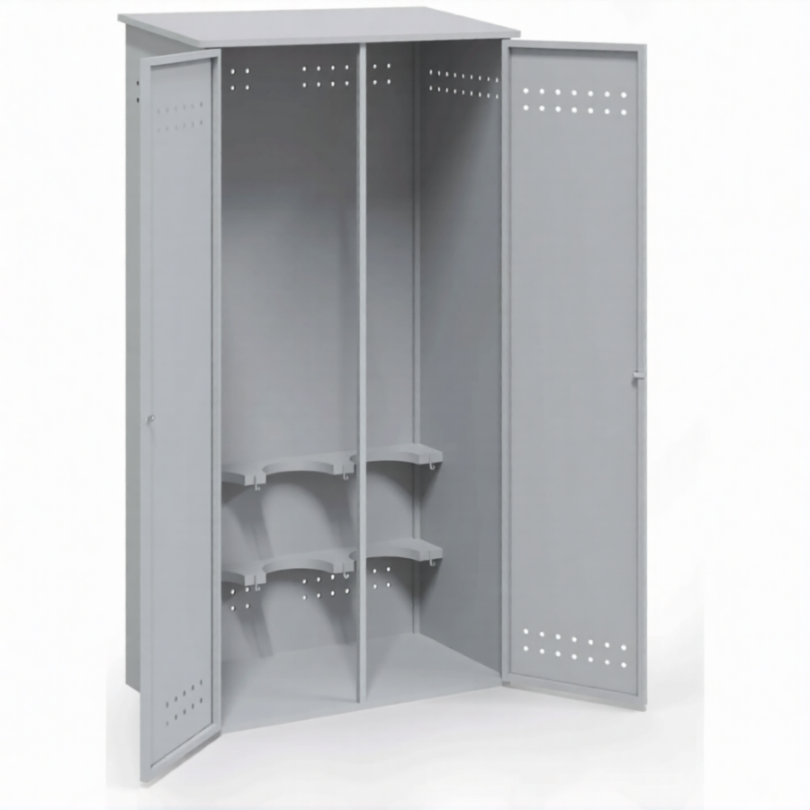 Шкаф для 3-х газовых баллонов ШГБК-09 усиленный