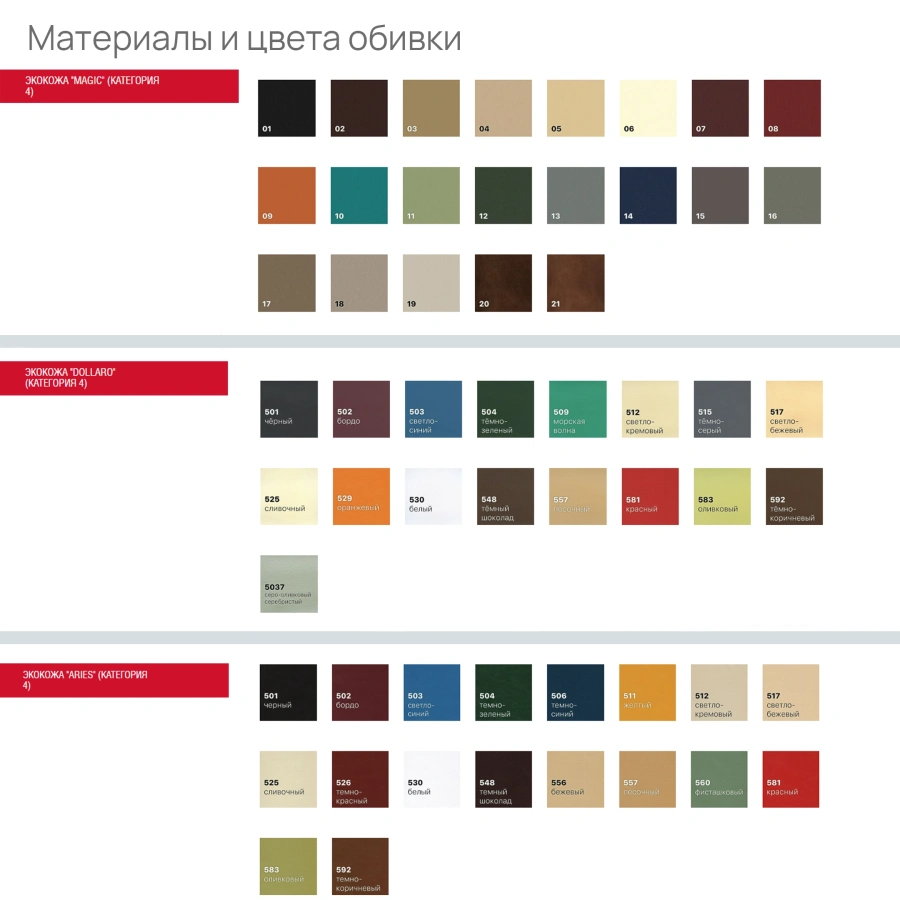 Многоместная секция Эра лайт (модель КМ12/1)