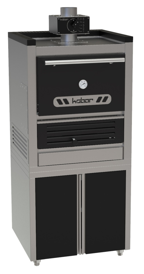 Печь-мангал Кобор FIRE-25-L с подставкой