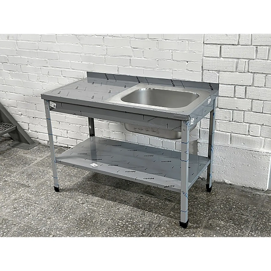 Ванна моечная с рабочей поверхностью ВМЦР/1-13/6-БПП-ЭН