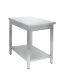 СТОЛ универсальный Luxstahl СПУ-9/6 со сплошной полкой нерж.