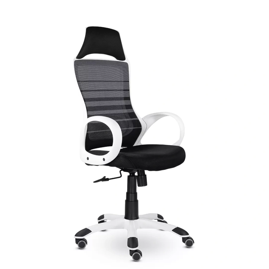 Кресло СН-709 Тесла белый пластик TG Ср