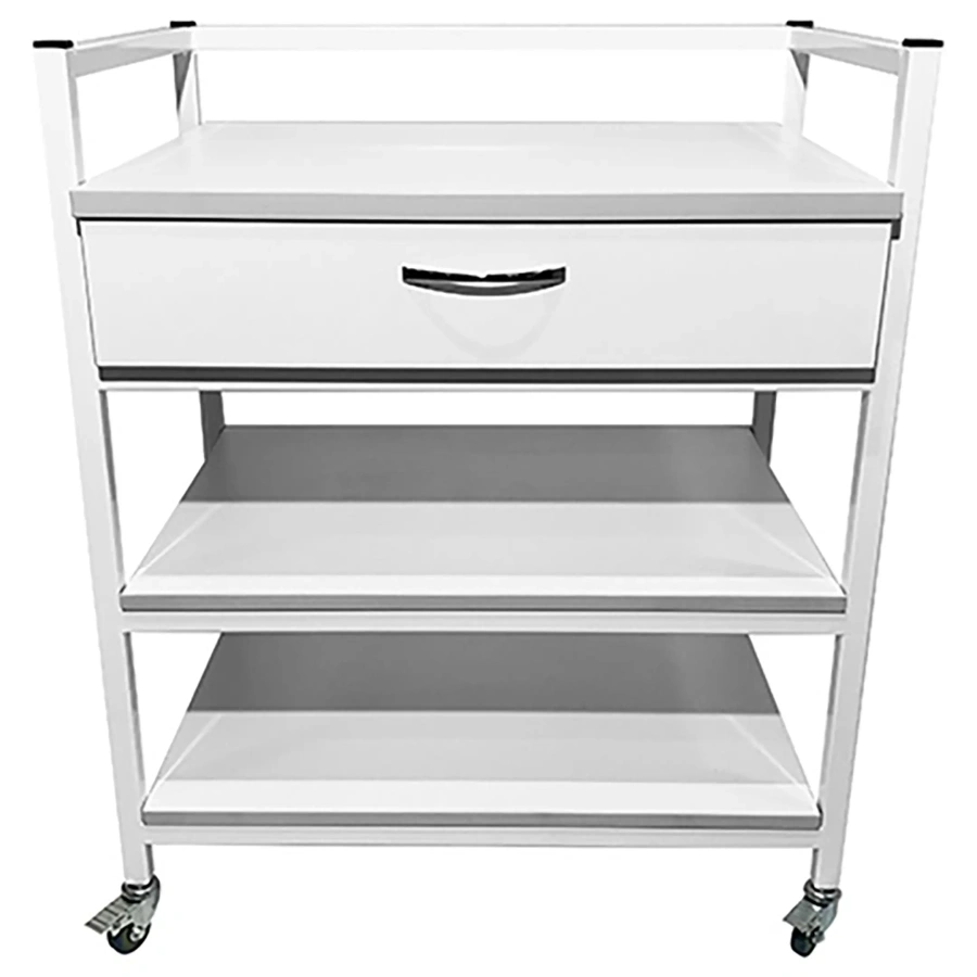 Стол лабораторный мобильный СЛм 17.001 (белый)