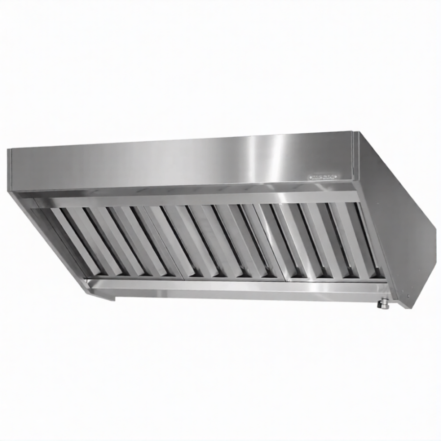 Зонт приточно-вытяжной полуоткрытый ЗППб 400х1800х1600 «Base» островной