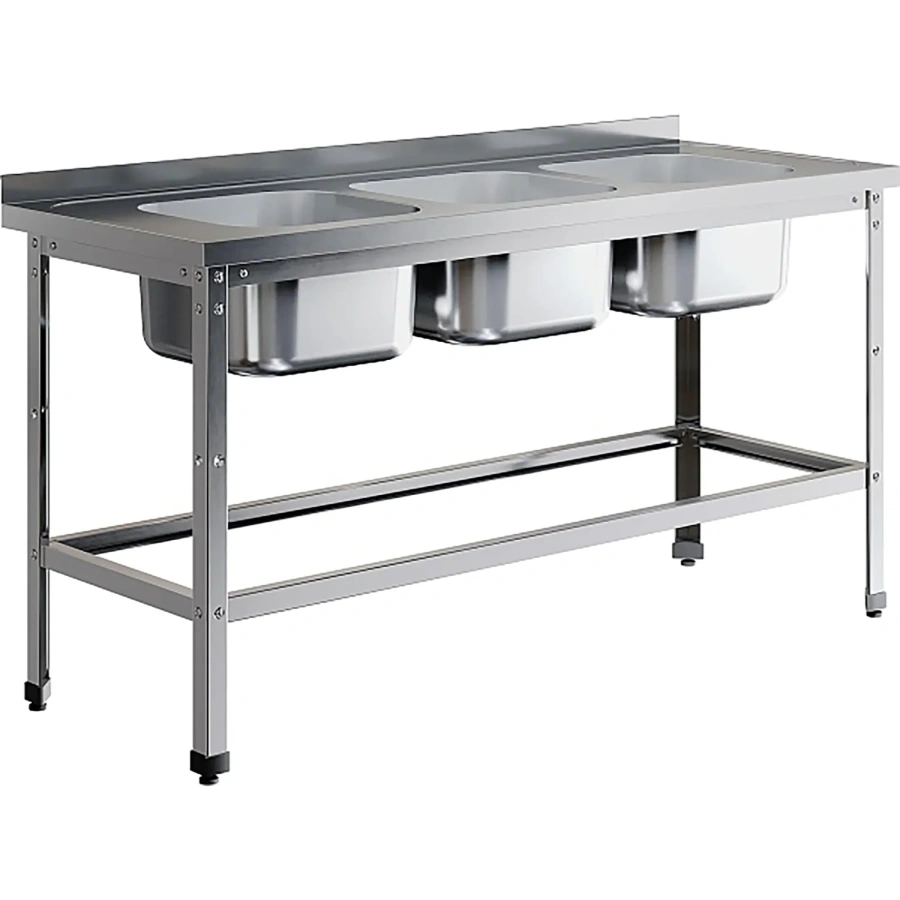 Ванна моечная цельнотянутая ВМЦ-3/18/6-БО-ЭН