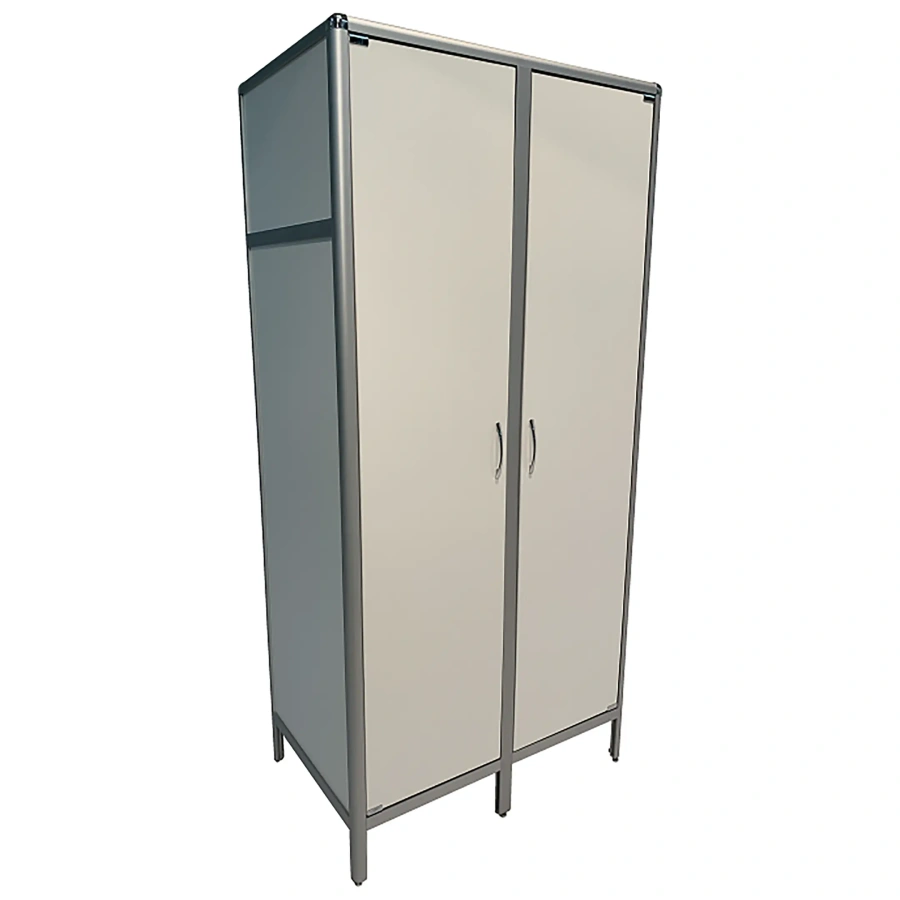 Шкаф лабораторный для одежды MED 20.004al (белый)