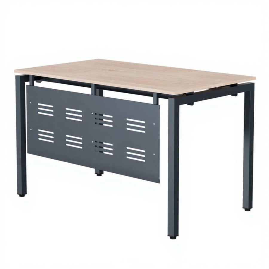 Офисный стол «СМАРТ» подстолье «П» профиль 40x40 столешница 16 мм /перфорированный экран